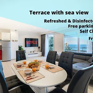 Frontiere Monaco, Terrasse, Vue Mer, Parking - Ab Beausoleil